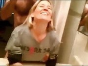 Cheating wife having a real orgasm with lover on vacation