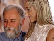 'OLD4K. Making it with old bearded teacher satisfies the Czech girl'