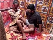 'Beautiful Indian aunty bhabhi deepthroat sloppy blowjob face fuck by desi boy'