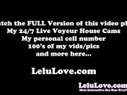 'Watch me tickle my own toes, uncircumcised dick rate, closeup pussy spreads, wet in shower, behind the scenes - Lelu Love'