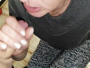 Stepmom Suck her Stepson's Cock & Swallow his Tasty Cum