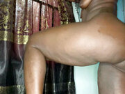Thick Ebony babe gives roommate Nasty Doggy style