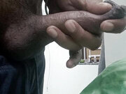 Masturbating after massaging my neighbor and taking out spam second time