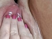 Deep Fingering My Fat Wet Pumped Pussy - Extreme Pussy Pumping and Sexy Sound with Mistress X Gina