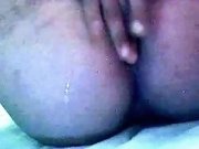 Fingering my tight delicious asshole on close up video