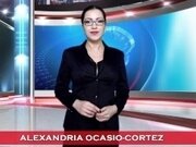 'Cassandra Cain as Alexandria Ocasio-Cortez in AOC's LIVE Handjob'