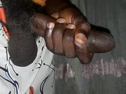 Imagine that this big uncircumcised black cock penetrates your ass