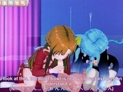 '3D Hentaigame - Asuna & Sinon Threesome'