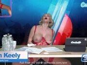 'Camsoda - Hot Sexy Big Boobs Milf Ryan Keely Gives It To Hot Sex Machine Live On Air'