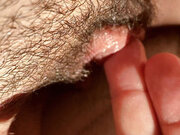 FTM big clit edging and pulsing Horny orgasm
