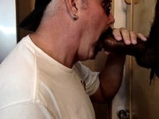 BBC deepthroat gloryhole DILF assfucked