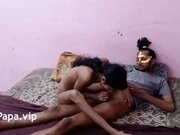 '18 Year Old Indian Teen With Natural Tits Desi Sucks And Fucks Before Bed Time'