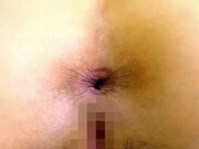 Webcam Asian chick anal masturbation tease