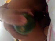 Pepino no cuzinho