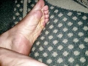 I masturbate with my cock looking at my super sexy and slutty feet