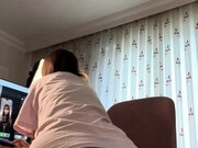 Amateur Teen Brunette masturbate on webcam