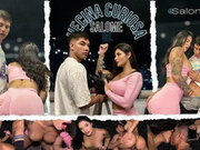 Horny Latina Seduces a Curious Young Man until She Manages to Make Him Fuck H...