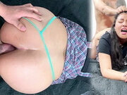 First Time Anal - Real Anal Surprise with Teen Schoolgirl.