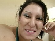 Sexy brunette girlfriend loves to suck her boyfriend