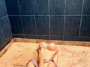 I catch my step son wank my my panty and soaked him in my piss