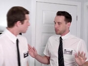 Two religious roommates jerks off each other