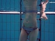 'Sexiest underwater swimming pool teenie Liza Bubarek'