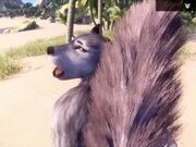 'Wild Life / Rasha Furry Wolf Girl POV Fucking HD'