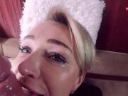 'Sexy Blonde Passionate Blowjob On Camera Best Friend'