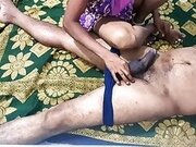 Desi Indian bhabhi body massage and fuking