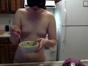 'Chubby Butt Ginger Cooks Ravioli Before Everything Expires! Naked in the Kitchen Episode 18'