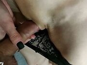 Cumming in my Panties while Playing Home! Cumshot in panties