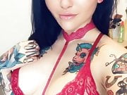 Beautiful sexy tatto girl