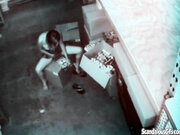 Real teen solo rubbing