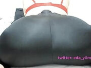 LEGGINGS DOGGY- MASTURBATION IN TIGHTS- BIG ASS- BIG TITS- TURKISH MILF PORN- TURKISH DISCLOSURE - DISCLOSURE