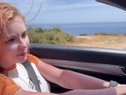 'Girl Sucking Dick Stranger in Car and Fuck on a Rest'