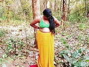 outdoor forest sex. Desi bhabi fucking Husband's small big dick. Telugu dirty talks.