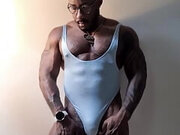 Just a Quick Pose in the Unitard It Feel Great