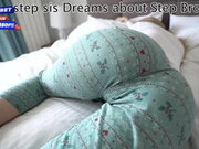 Step Bro Came Inside Step Sister while She Dreams About Him!