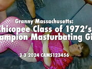 Granny Massachusetts: Chicopee Class of 1972's Champion Masturbating Gilf 3 3 2024 CAMS123456