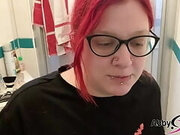 Goth BBW Abby Strange: (Almost) a week of Piss