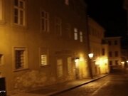'Walking in Prague at Night'
