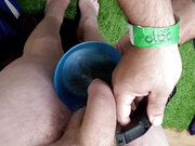 Shaving a friend