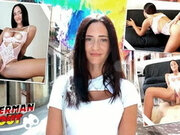 Skinny Girl with Big Natural Tits Mina Moreno Seduce to Cheating Fuck at Mode...