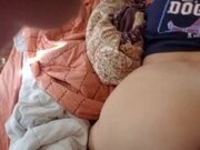 'Huge ass PAWG gets fucked in the ass in the morning with an anal creampie finish'