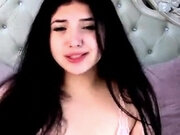 Hottest brunette solo webcam masturbation 2