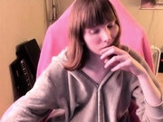 Brunette Solo Webcam Masturbation