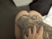 'Fucked Tattooed Blonde Until She Cums Twice'
