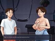 Summertime Saga: Big Boobs MILF Got Her Tit Stuck On A Breast Pump-Ep114