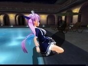 '3D HENTAI Minato Aqua Pool Fuck and Cum'