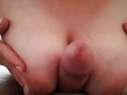 Homemade porn. Like I fucked my wife's big tits.